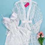 Short Bridal Rob Cod 9117 W