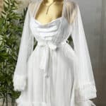 Short Bridal Rob Cod 9465