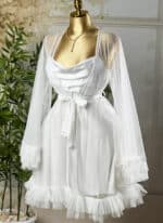 Short Bridal Rob Cod 9465