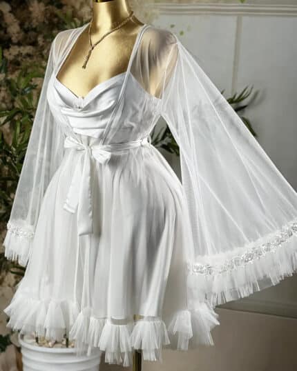 Short Bridal Rob Cod 9465