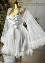 Short Bridal Rob Cod 9465