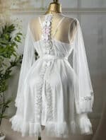 Short Bridal Rob Cod 9465