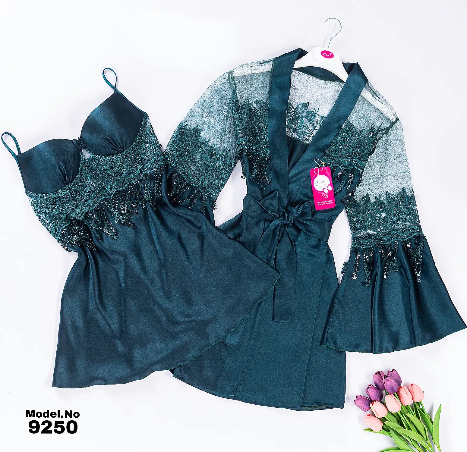 9250_3-4.jpg Short Bridal Rob Cod 9250