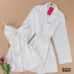 Short Bridal Rob Cod 9423